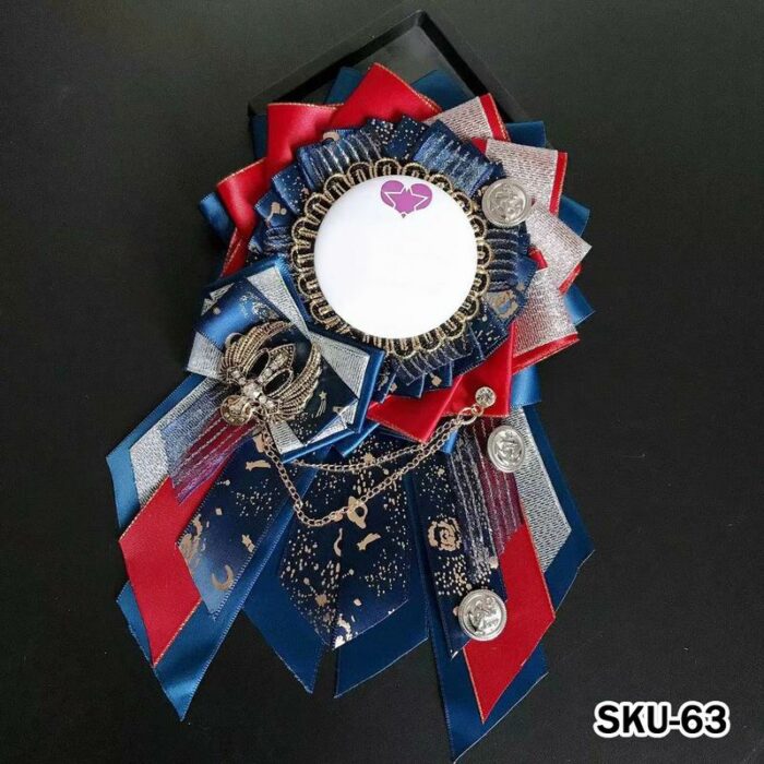 Ita Bag Rosette Ribbon Badge Display 75mm - Image 63